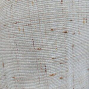 Vintage retro 1970s textured lined curtain panels - each panel is 38"W x 44"L